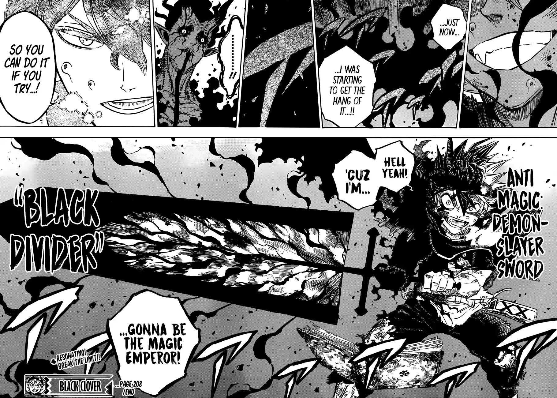 Black Clover, Chapter 208 The Sword image 13