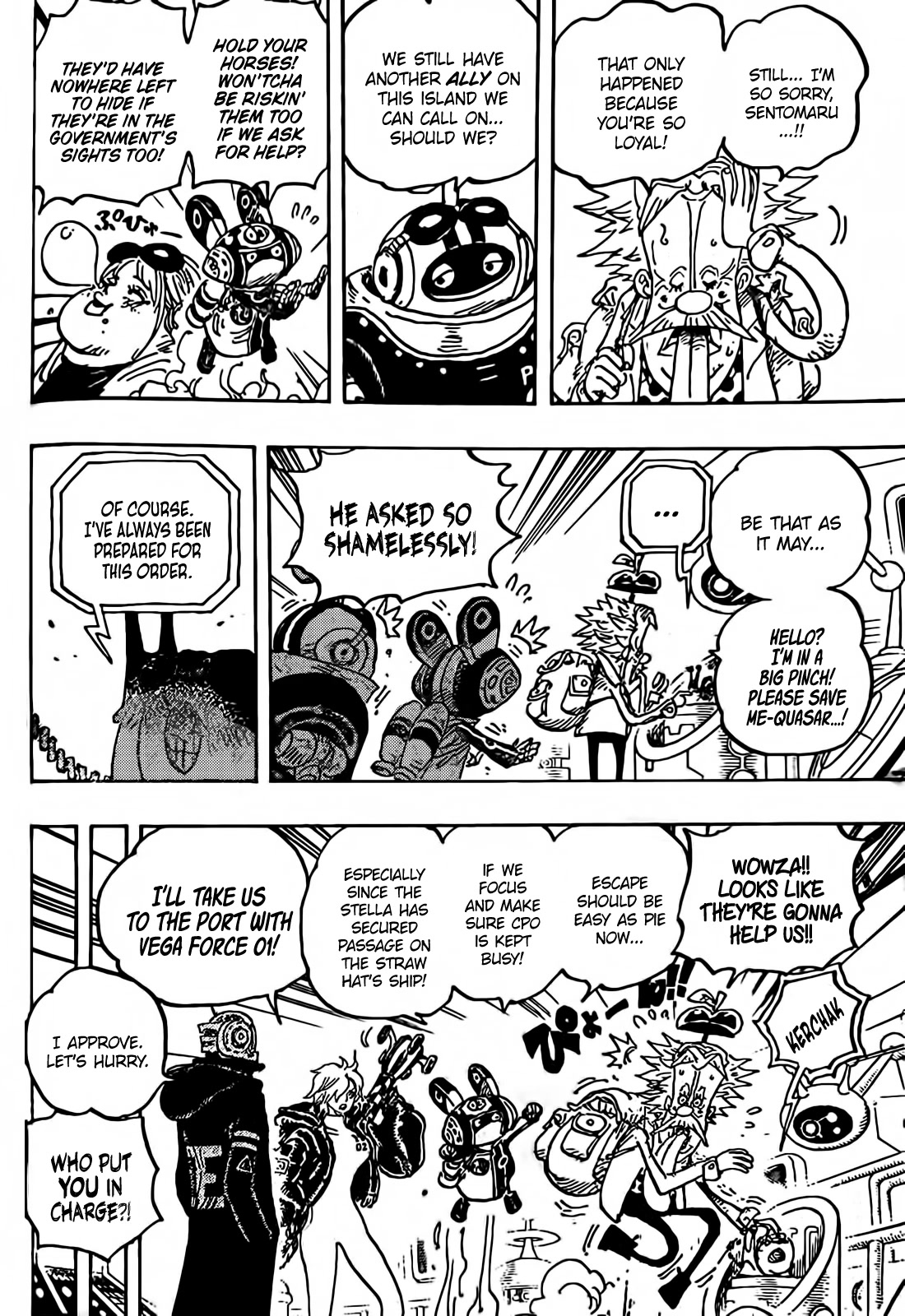 One Piece, chapter 1071 image 06