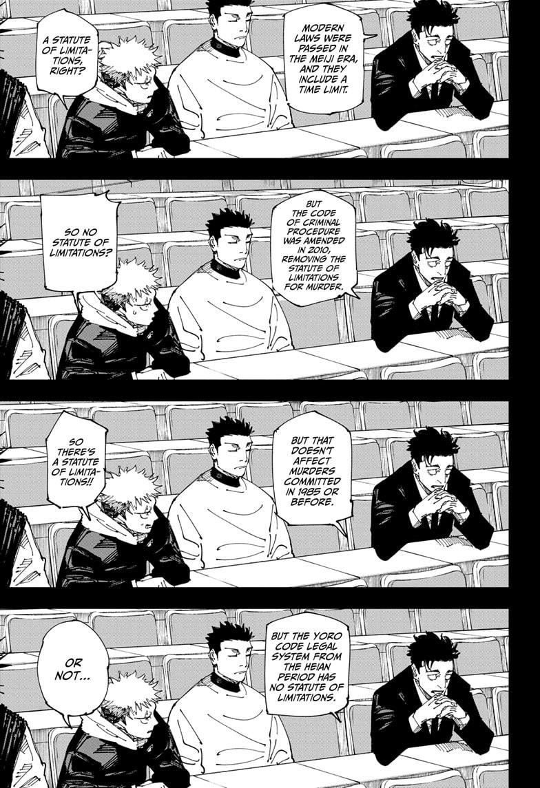 Jujutsu Kaisen, Chapter 244 image 09