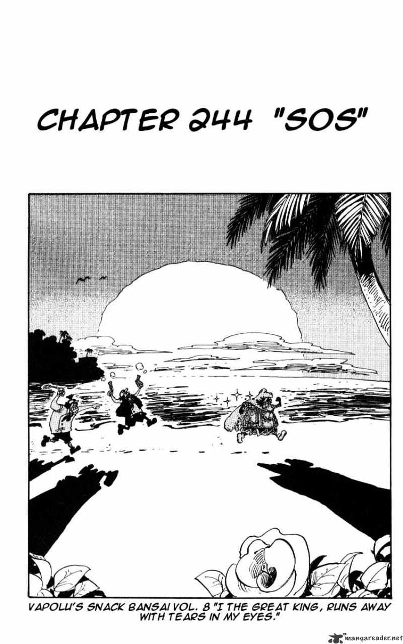 One Piece, chapter 244 image 01
