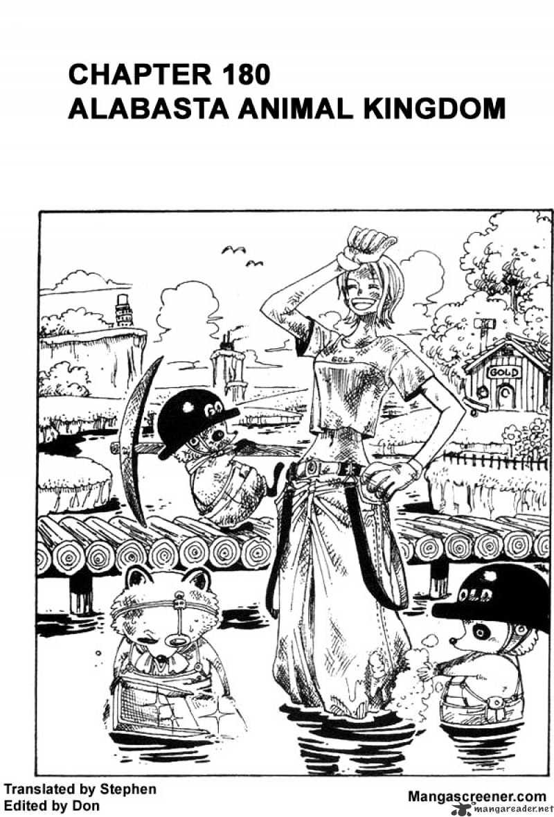 One Piece, chapter 180 image 01