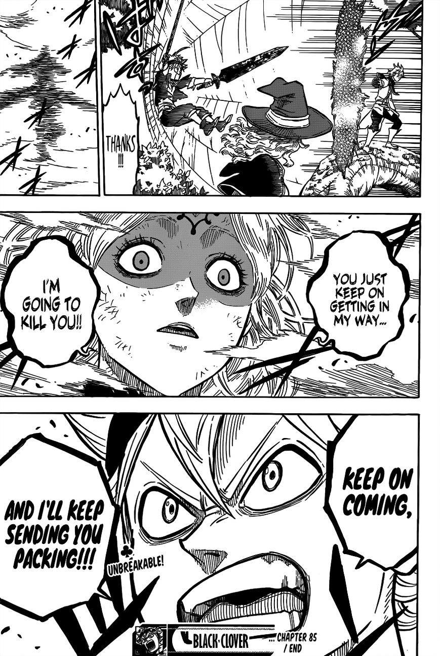 Black Clover, Chapter 85  The Charging Bull image 18