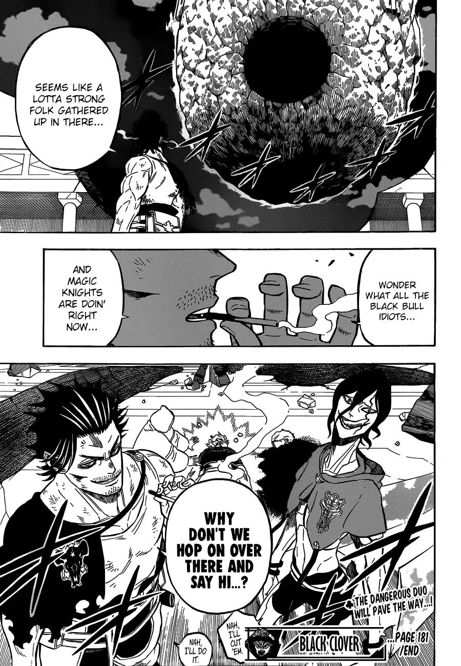 Black Clover, Chapter 181 Brothers Of Spatial Magic image 15