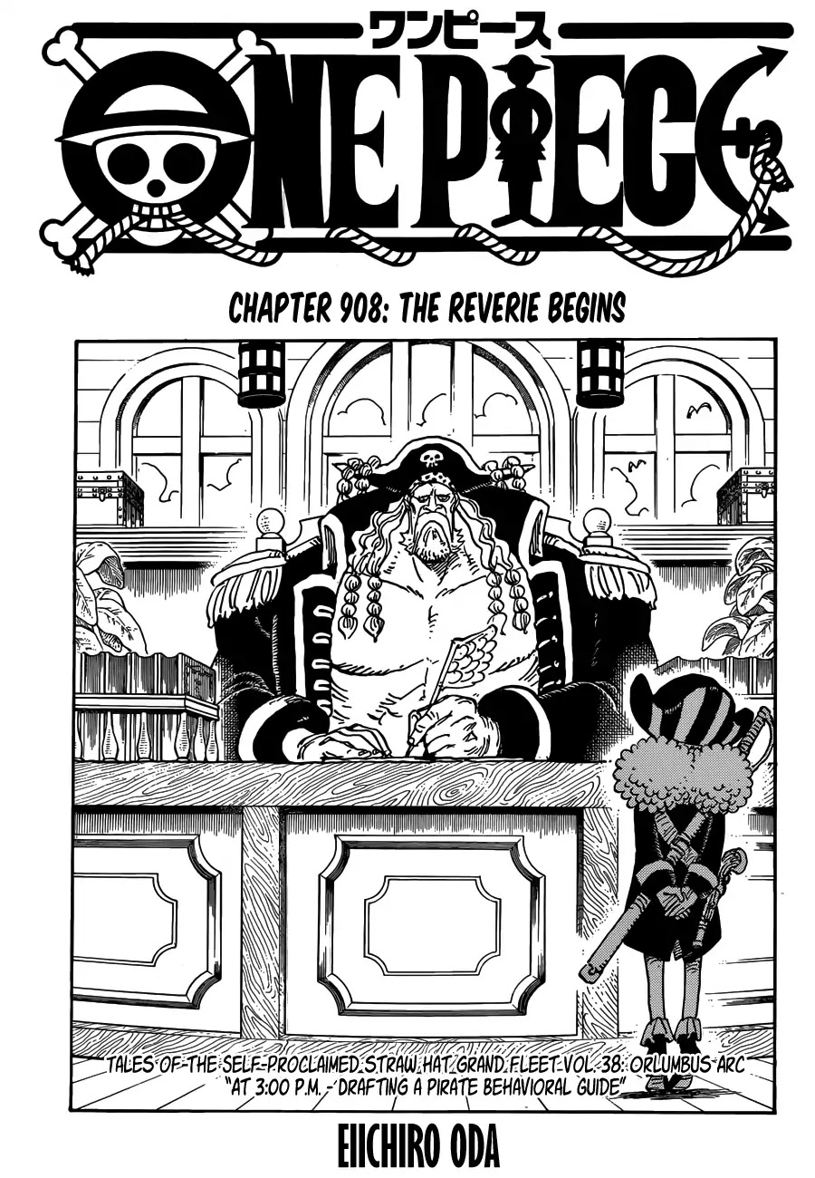 One Piece, chapter 908 image 01