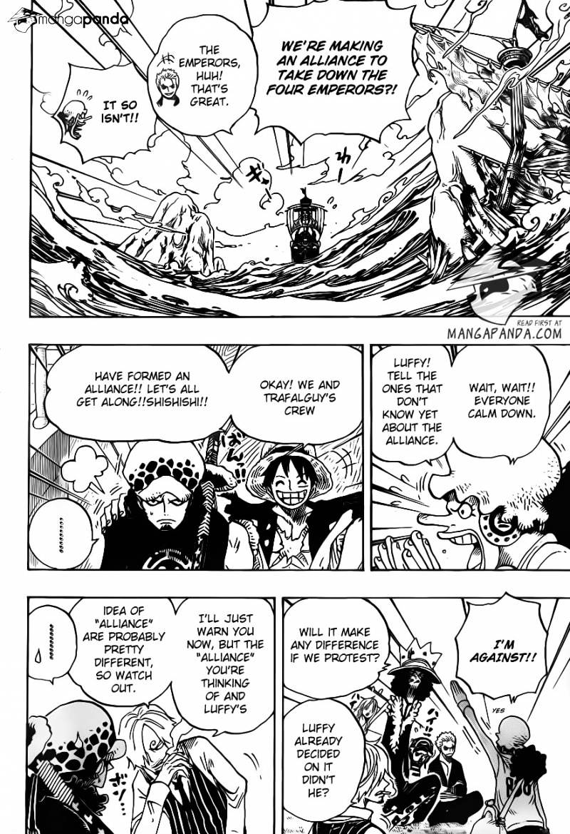 One Piece, chapter 698 image 14