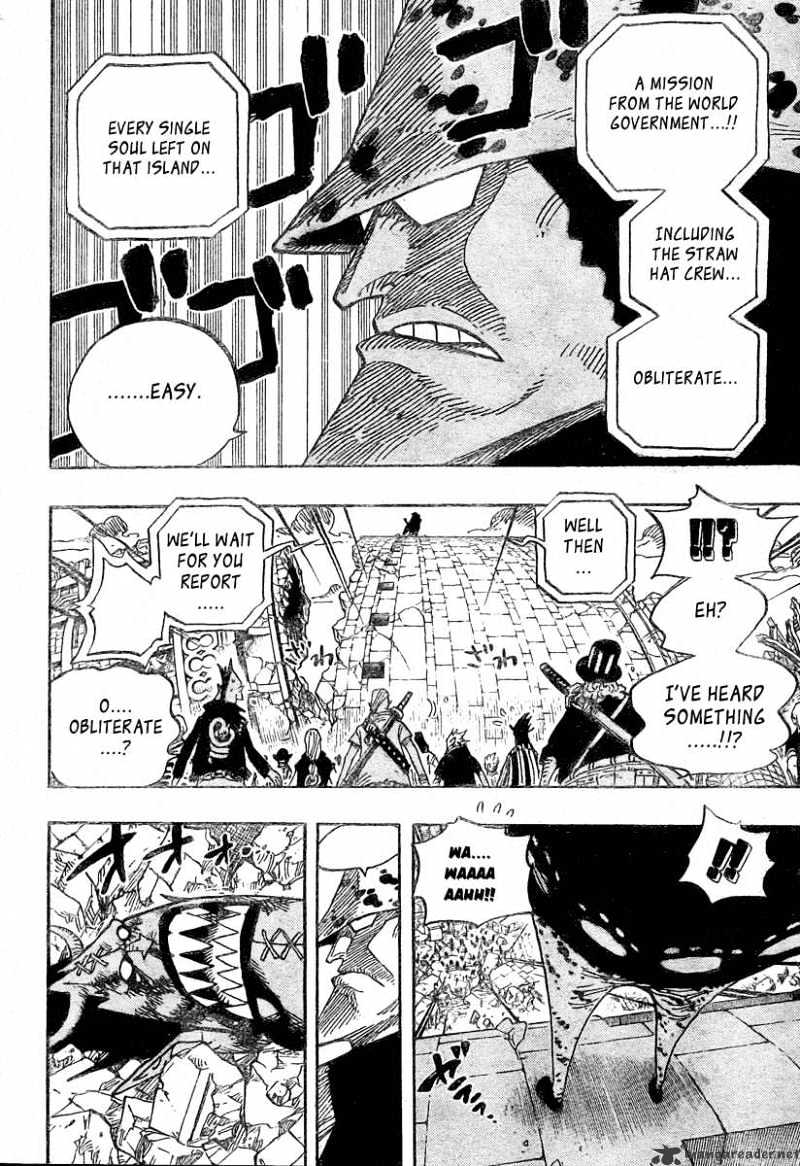 One Piece, chapter 483 image 16