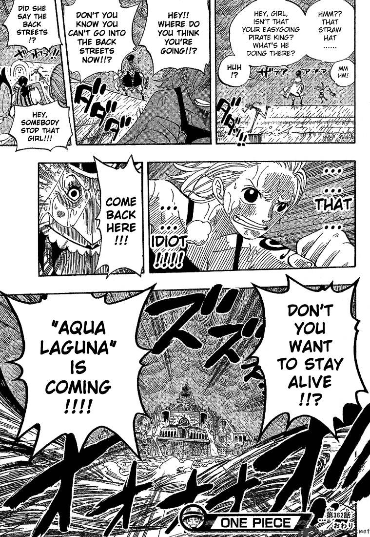 One Piece, chapter 362 image 19