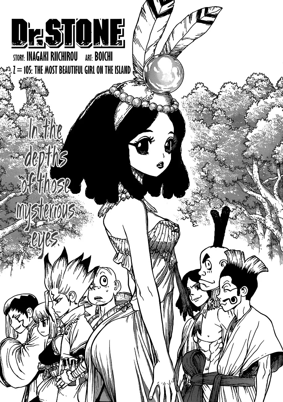 Dr.Stone, Chapter 105 The Most Beautiful Girl on the Island image 04