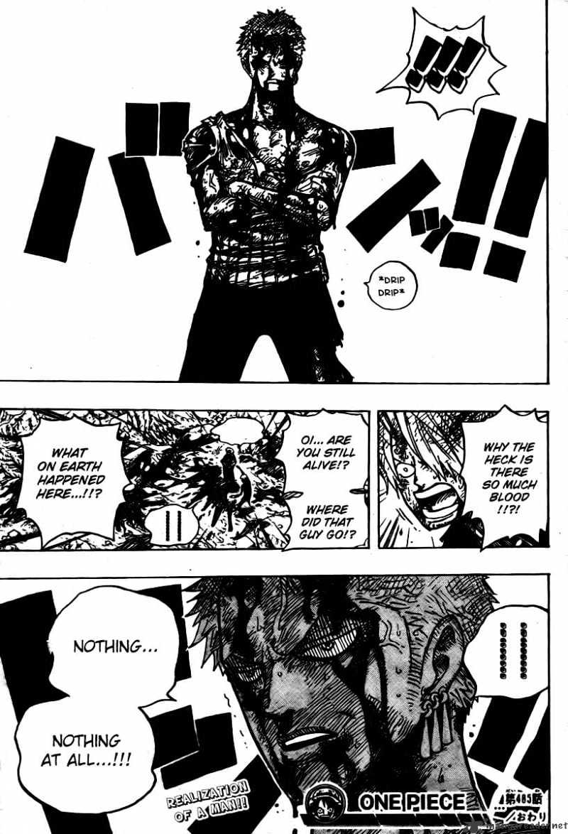 One Piece, chapter 485 image 19