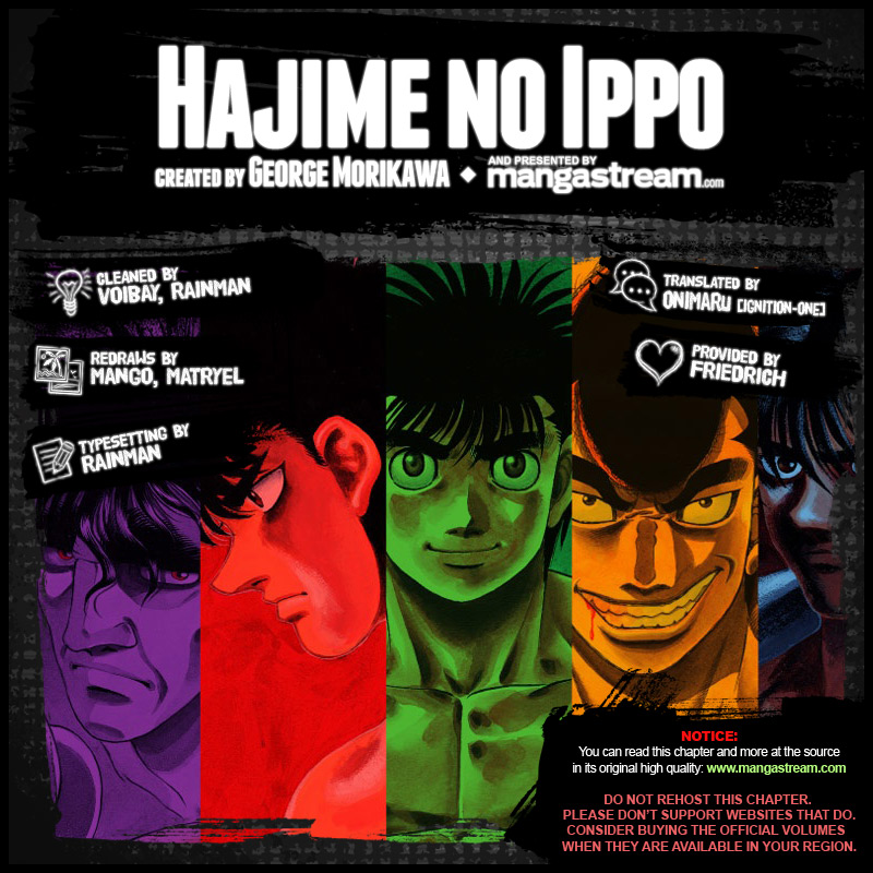 Hajime No Ippo, Chapter 1203 image 02