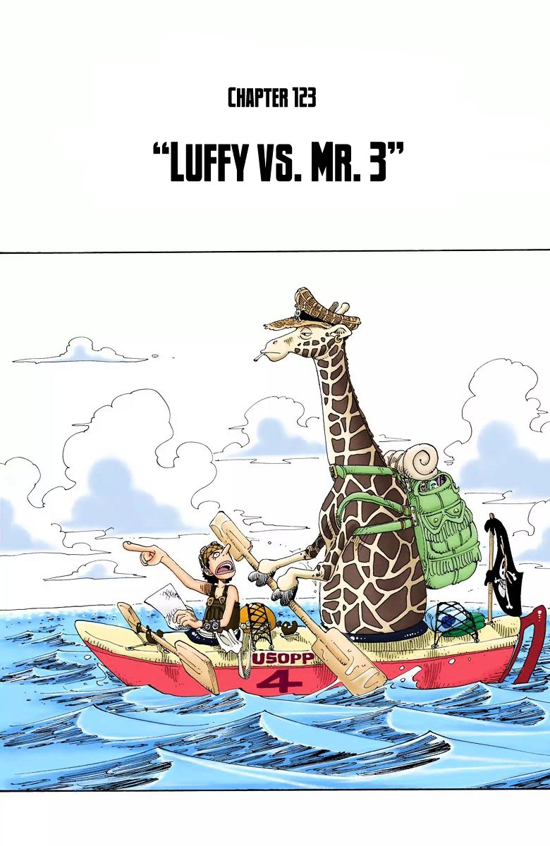 One Piece, chapter 123 (v2) image 01