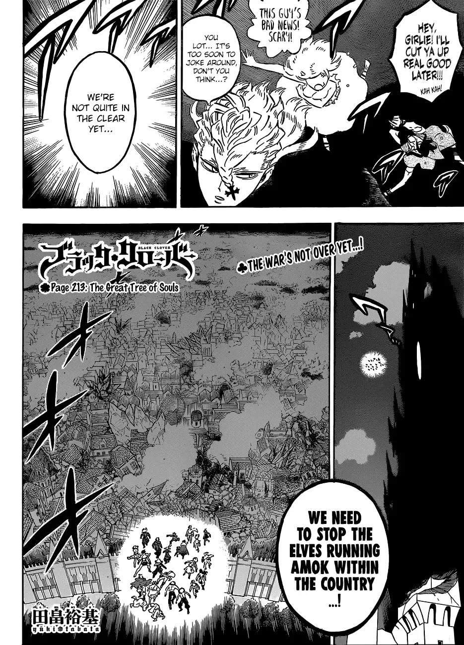 Black Clover, Chapter 213 The Great Tree Of Souls image 03