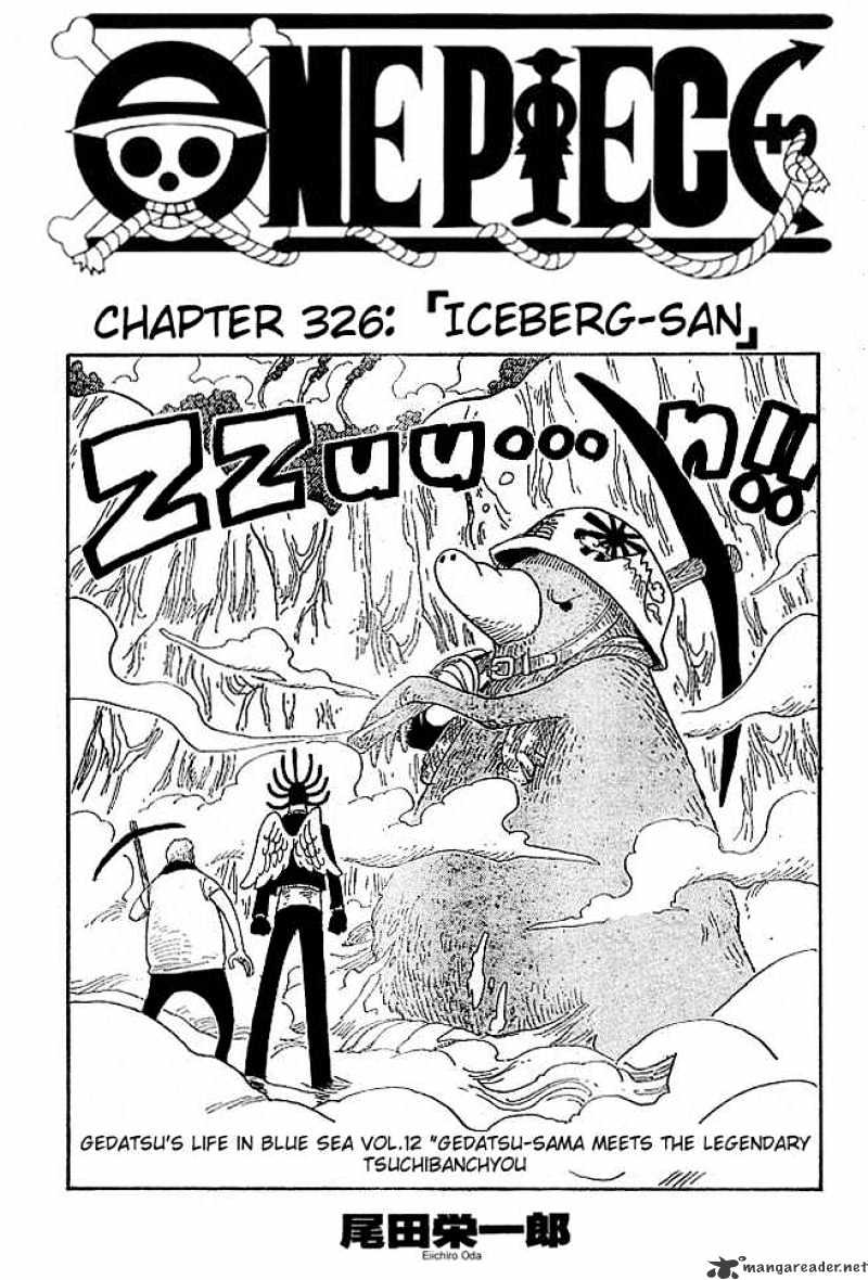 One Piece, chapter 326 image 01