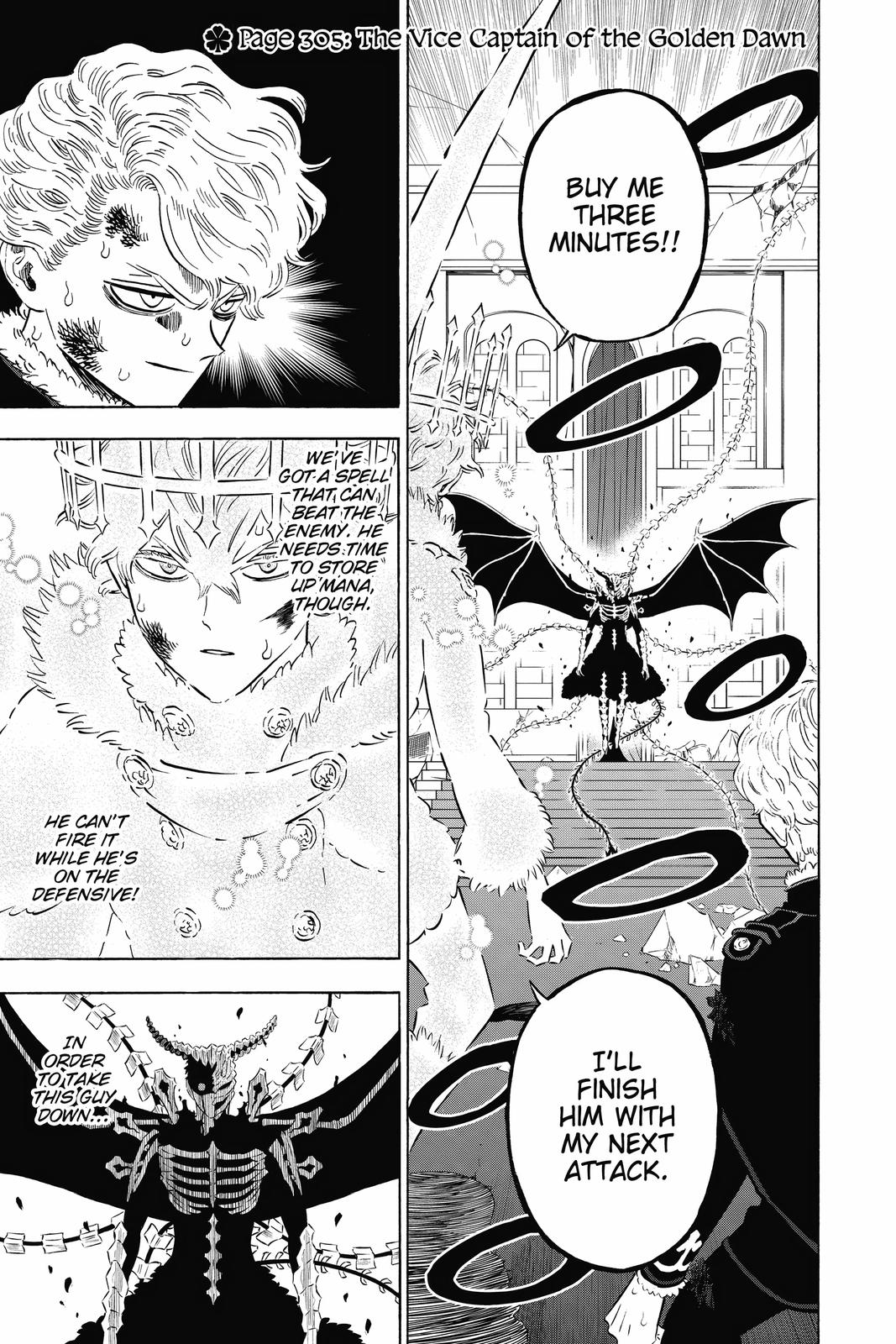 Black Clover, Chapter 305 image 01