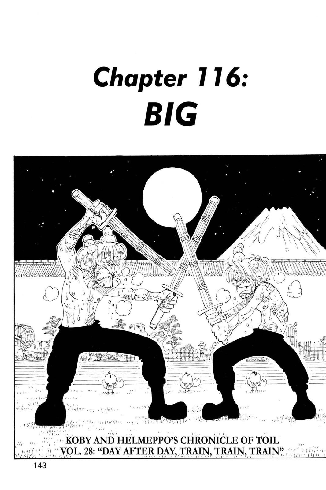 One Piece, Chapter 116 image 01