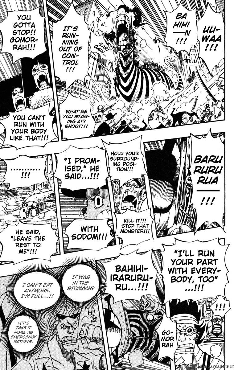 One Piece, chapter 385 image 17