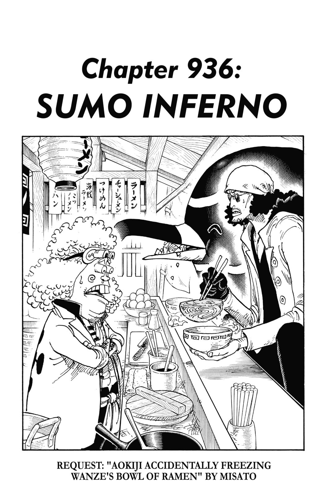 One Piece, Chapter 936 image 01