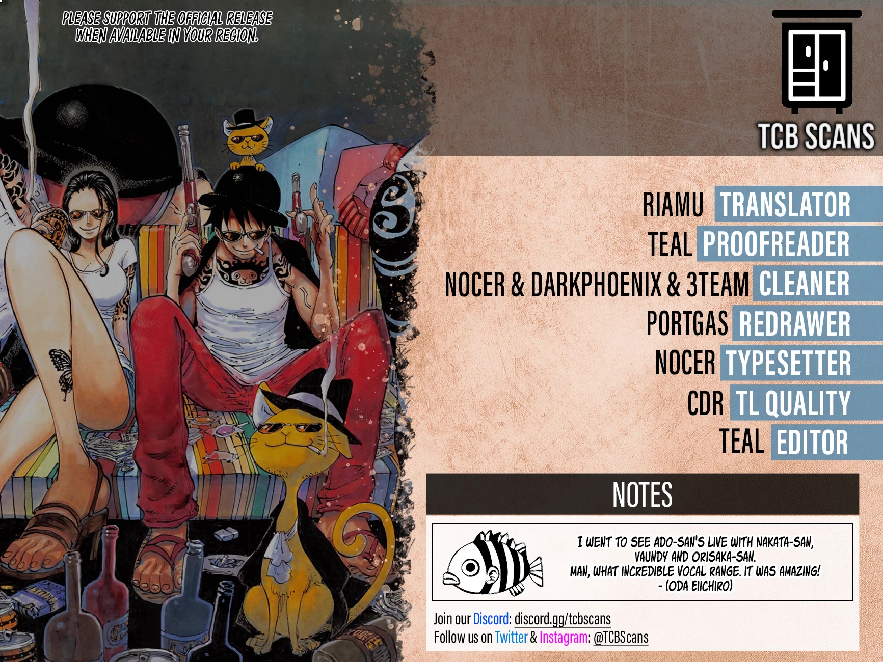 One Piece, chapter 1073 image 02