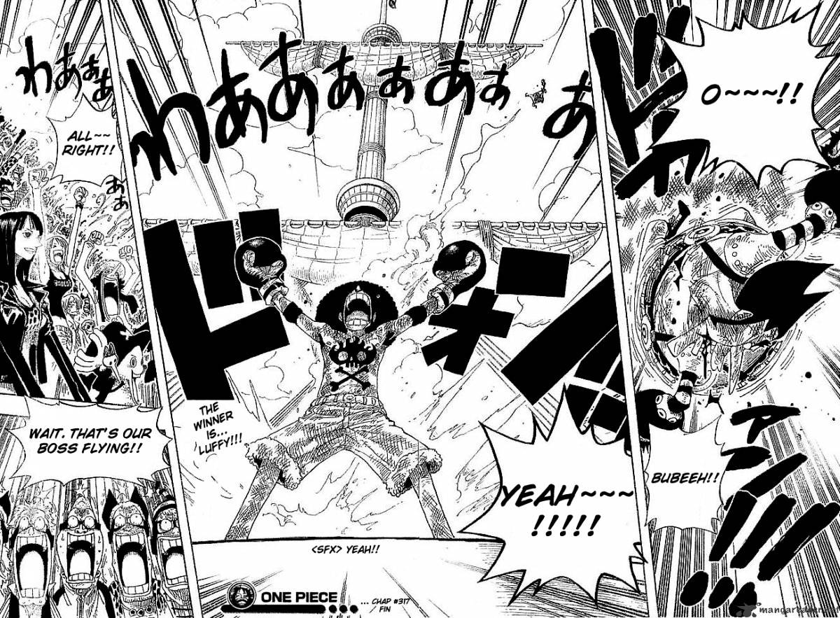 One Piece, chapter 317 image 19