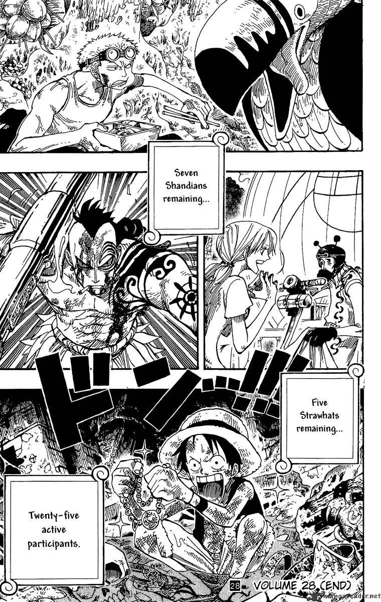 One Piece, chapter 264 image 19