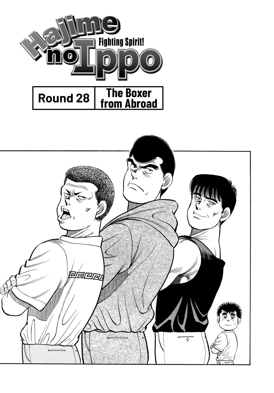 Hajime No Ippo, Chapter 28 image 01