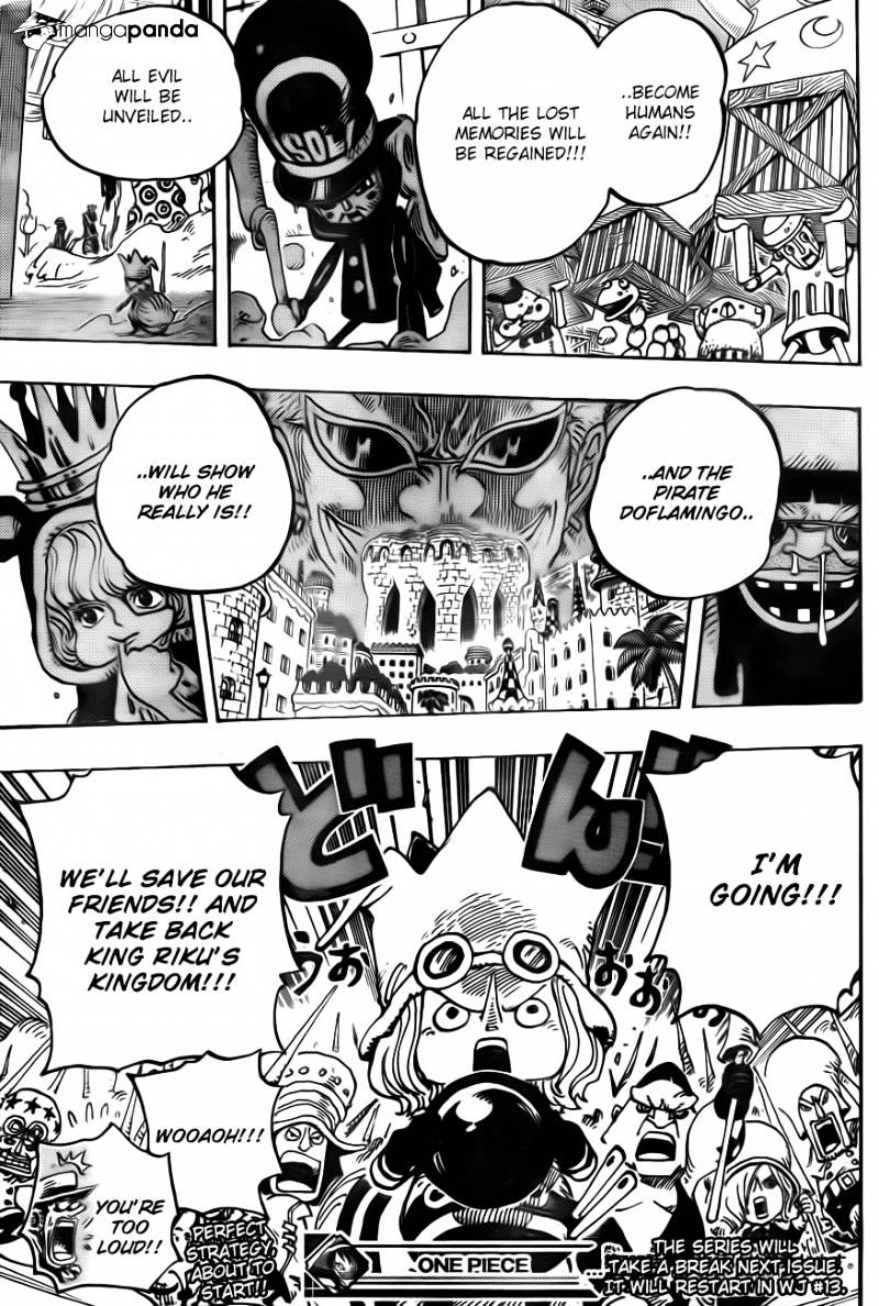 One Piece, chapter 737 image 19