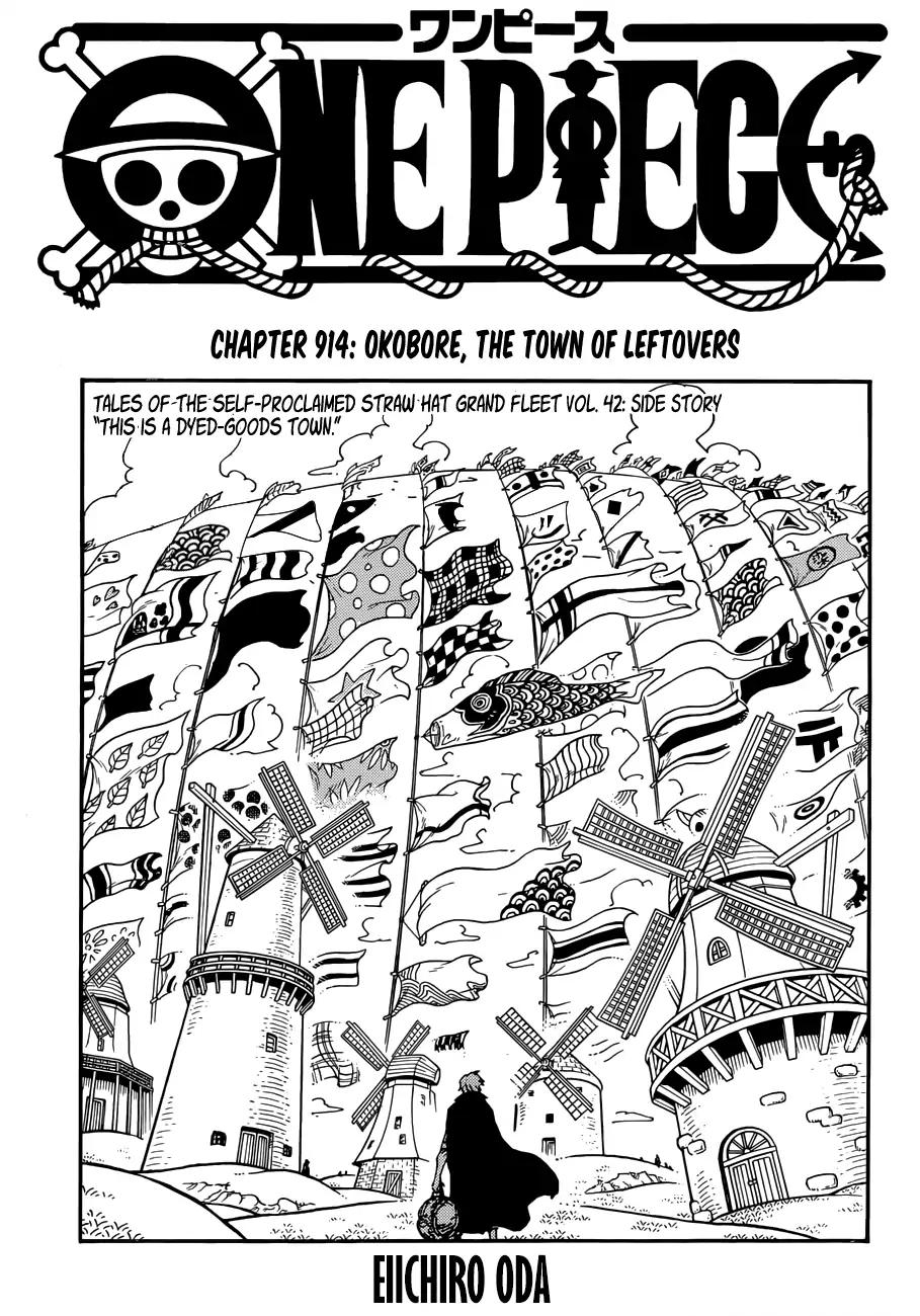 One Piece, chapter 914 image 01
