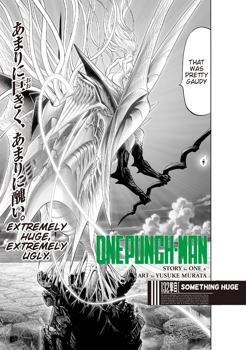 One Punch Man, Chapter 132 Something Huge image 01