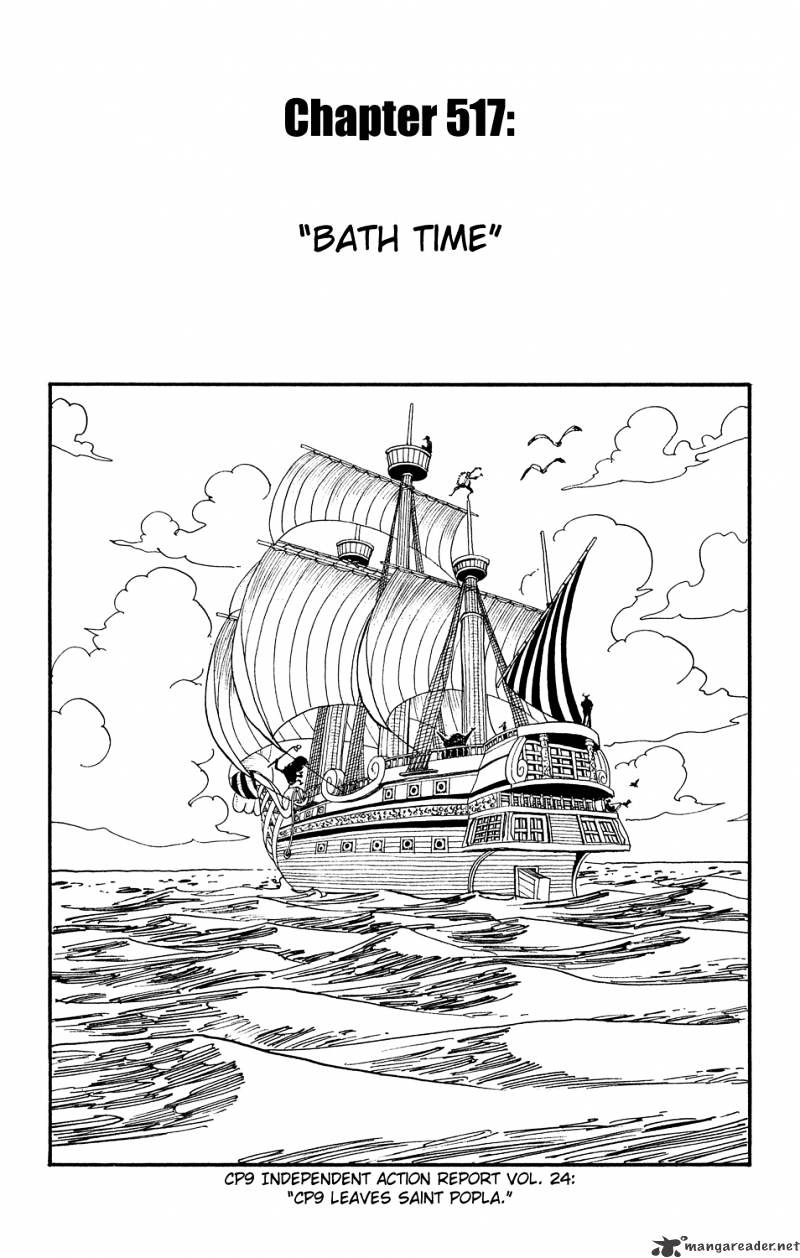 One Piece, chapter 517 image 01