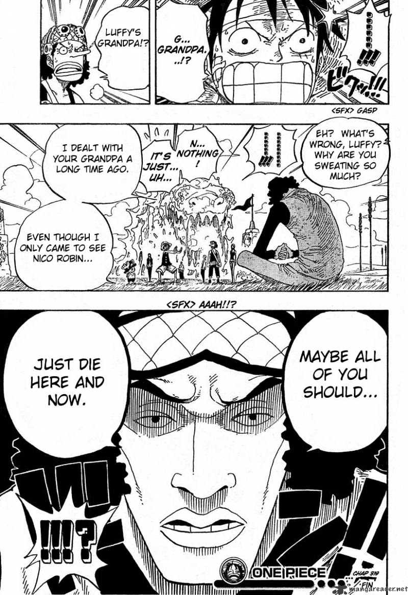 One Piece, chapter 319 image 18