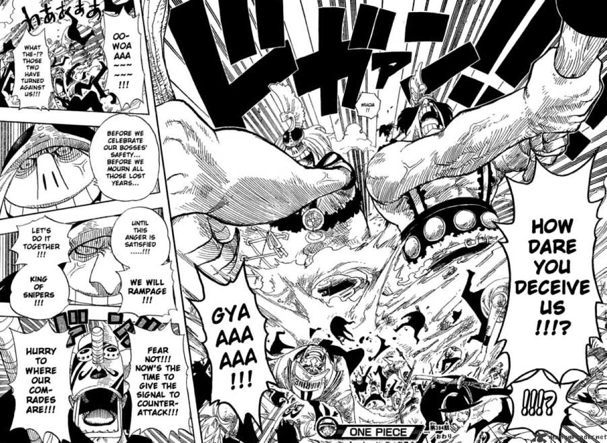 One Piece, chapter 384 image 18
