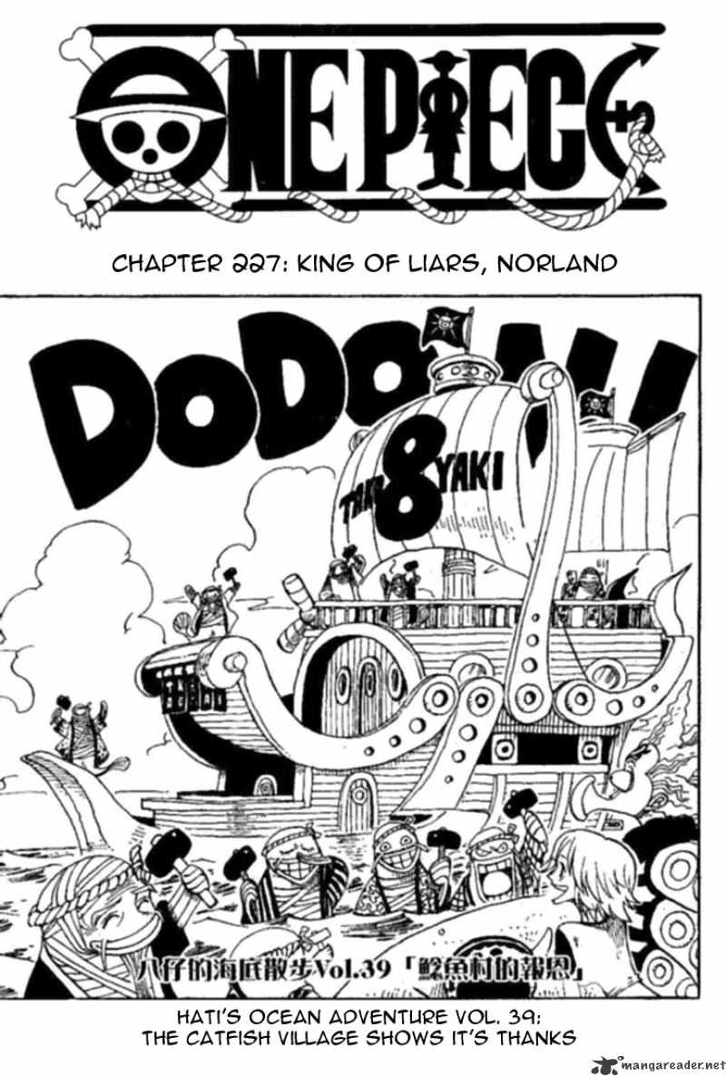 One Piece, chapter 227 image 01