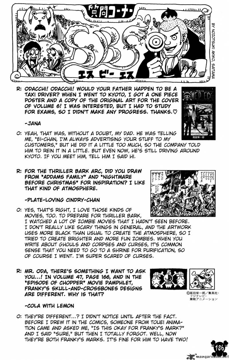 One Piece, chapter 500 image 20