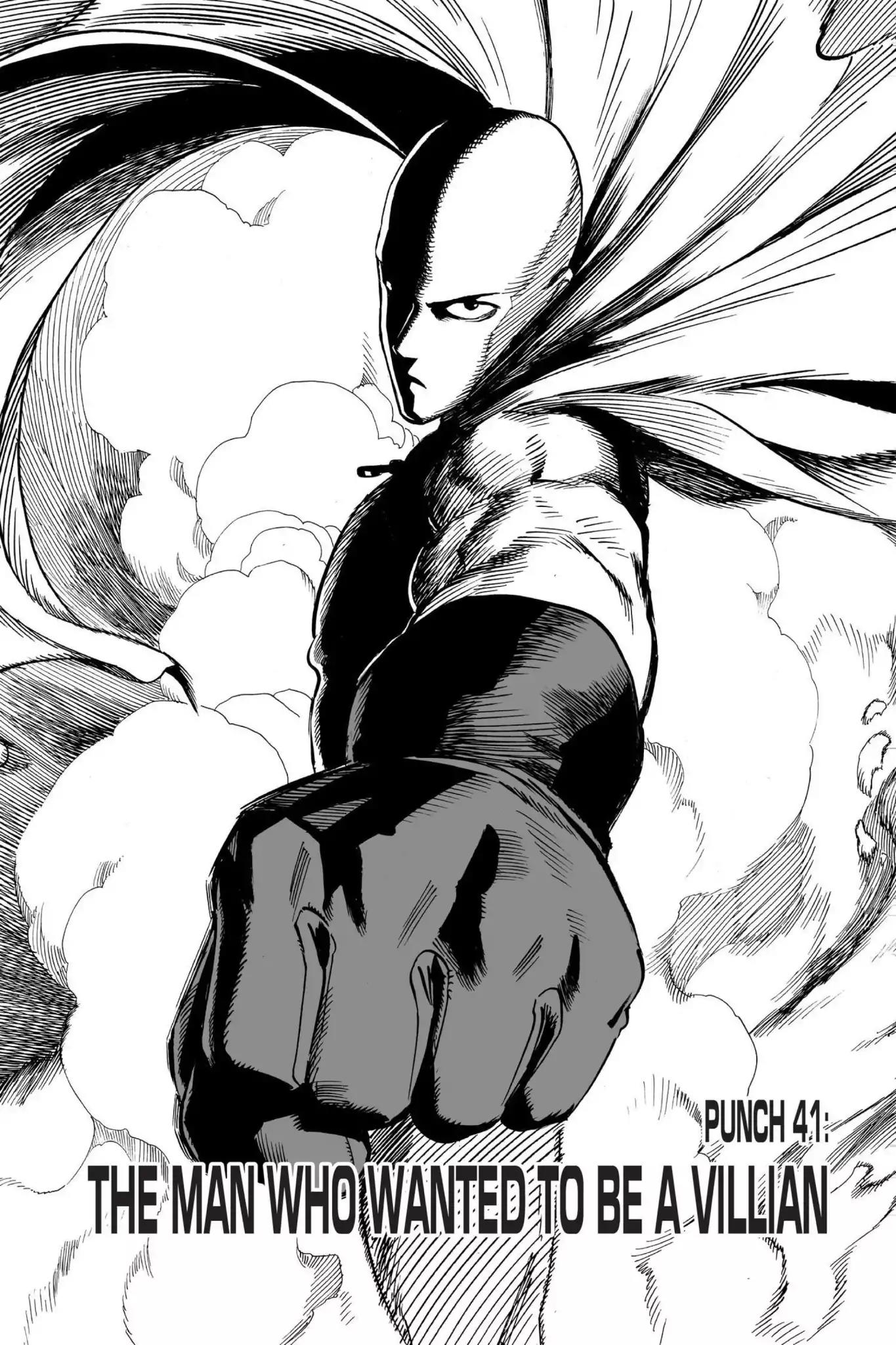 One Punch Man, Chapter 41 The Man Who Wanted To Be A Villain image 08
