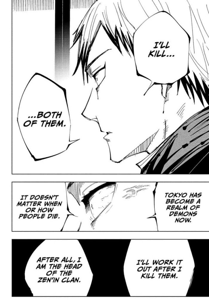 Jujutsu Kaisen, Chapter 138 The Zen