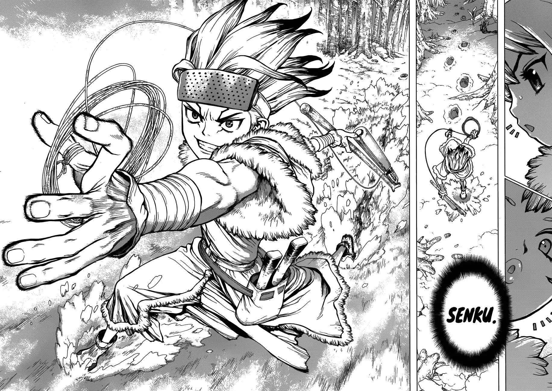 Dr.Stone, Chapter 62 Double Chase image 09