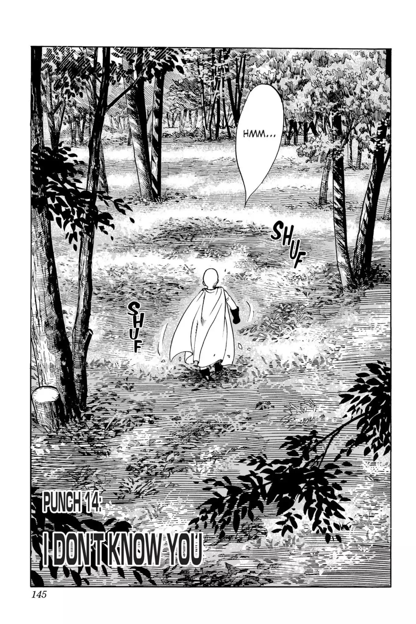 One Punch Man, Chapter 14 I Don