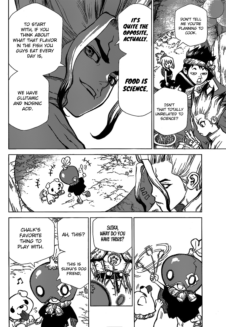 Dr.Stone, Chapter 22  Survival Gourmet image 09