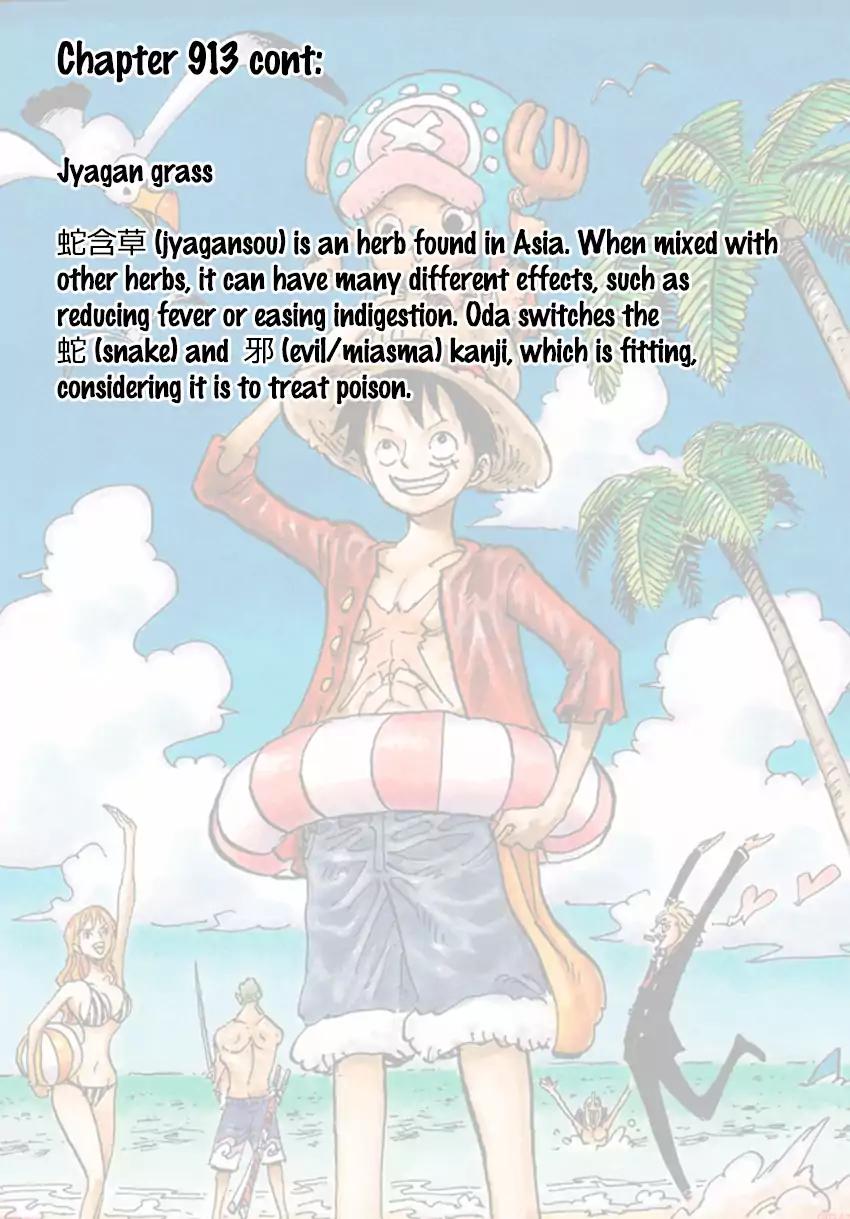 One Piece, chapter 914 image 22