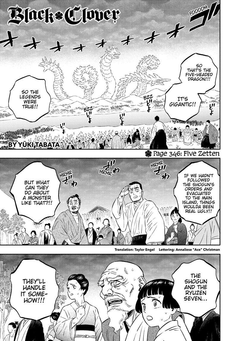 Black Clover, Chapter  346 image 01