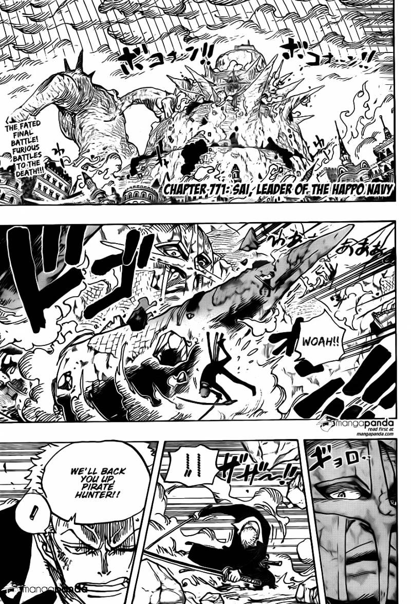 One Piece, chapter 771 image 02