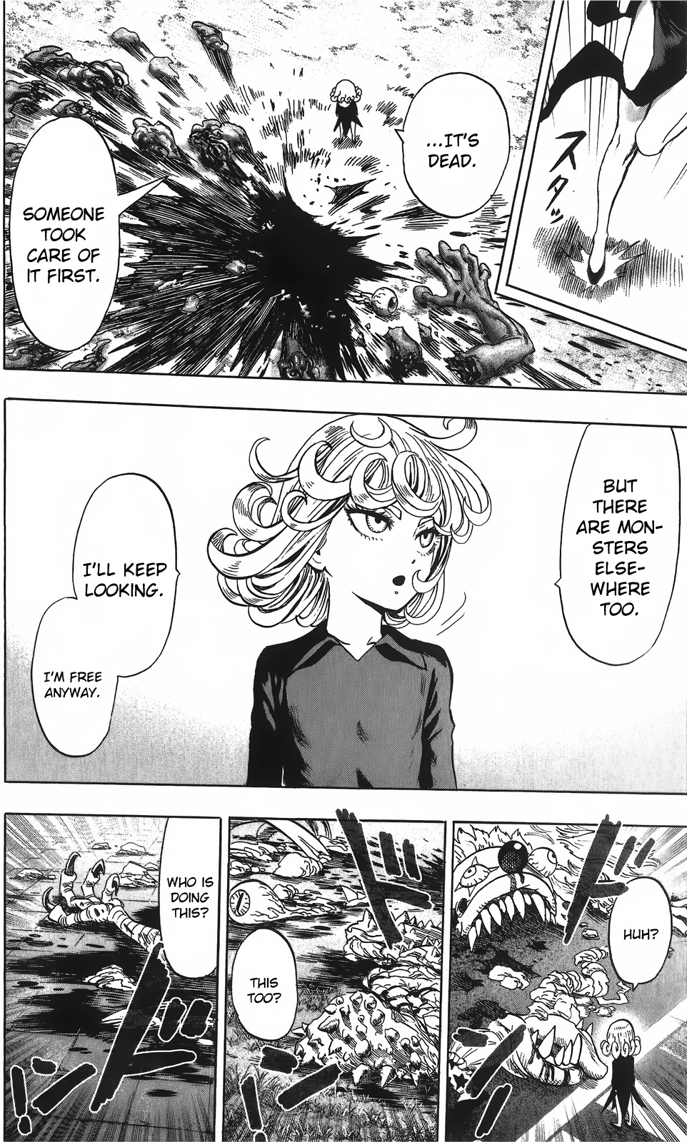 One Punch Man, Chapter 55.1 Tatsumaki