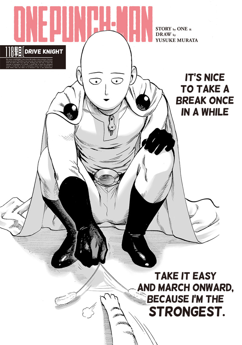 One Punch Man, Chapter 118 Drive Knight image 01
