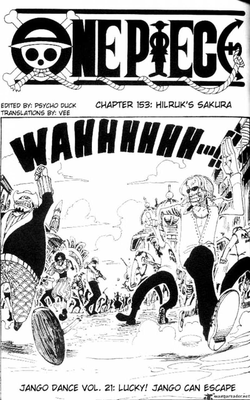 One Piece, chapter 153 image 01