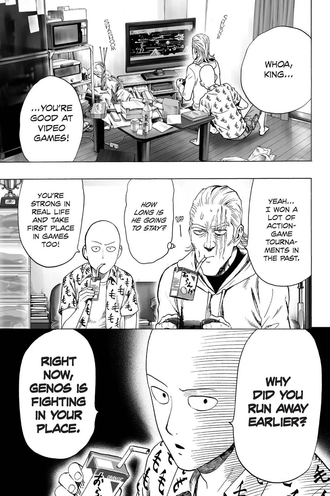 One Punch Man, Chapter 38 King image 63