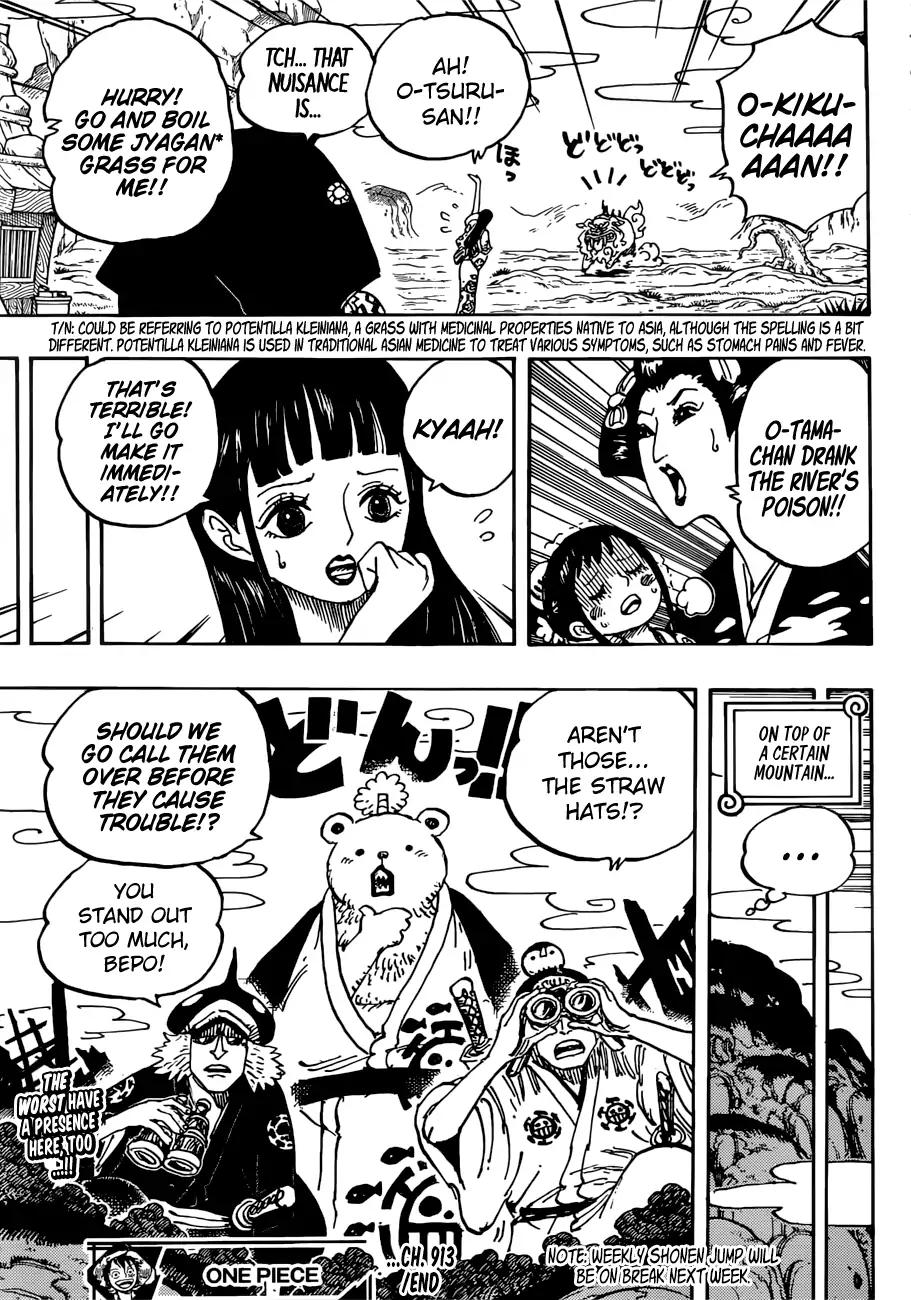 One Piece, chapter 913 image 15