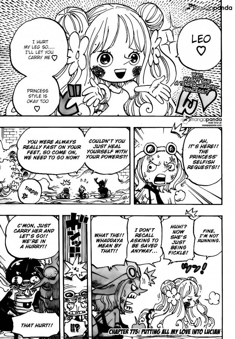 One Piece, chapter 775 image 01