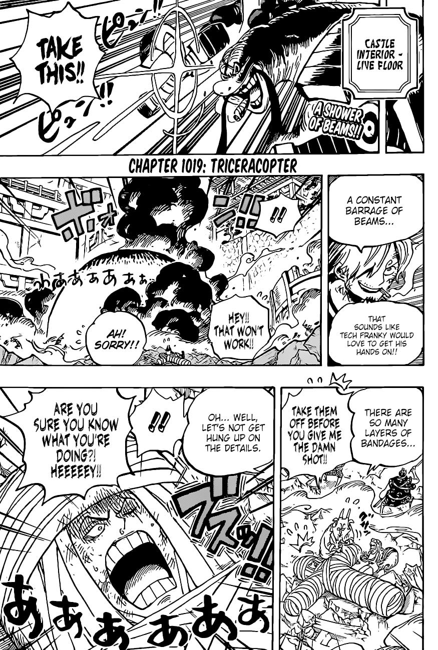 One Piece, chapter 1019 image 05