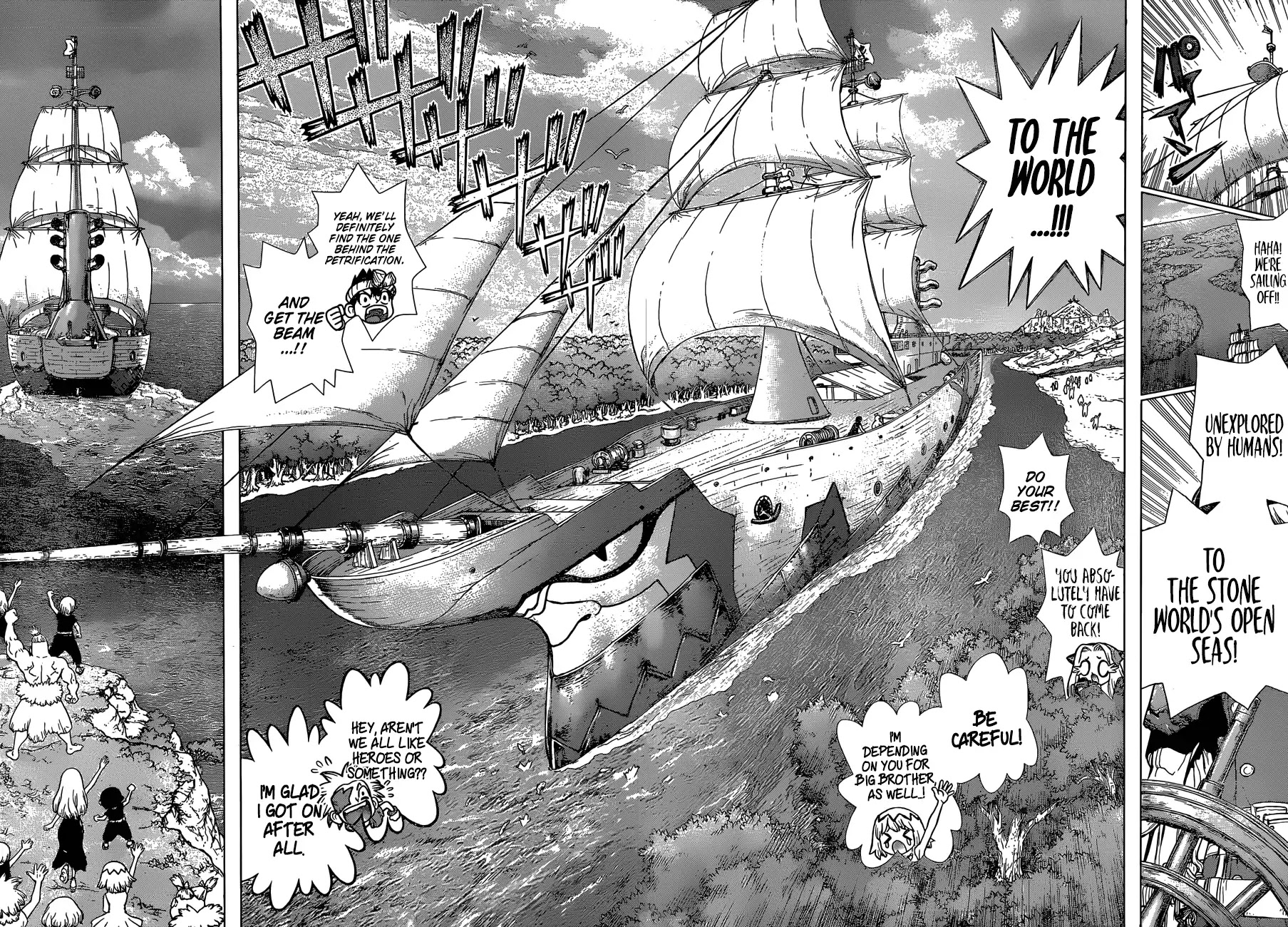 Dr.Stone, Chapter 100 The Hundred Stories Beginning image 14