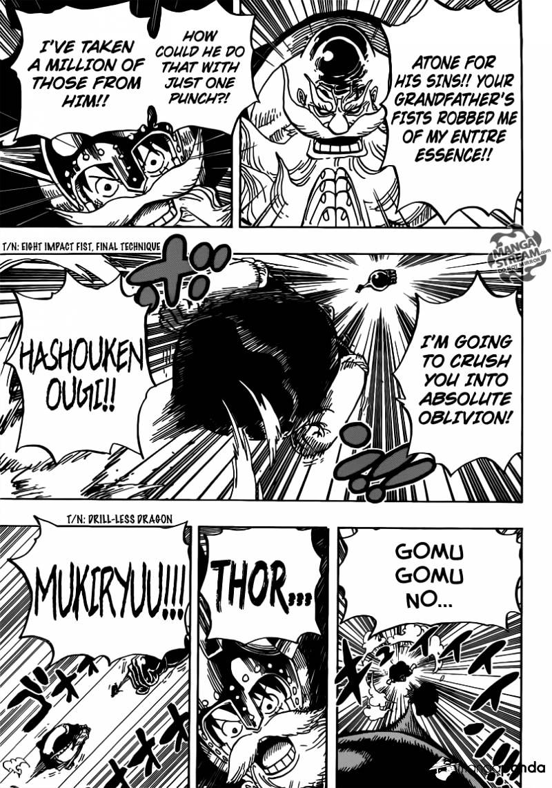 One Piece, chapter 719 image 13